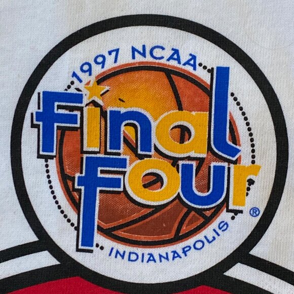 Starter Vintage 90s Arizona Wildcats 1997 NCAA Basketball Champions T-Shirt Sz L - Picture 9 of 15